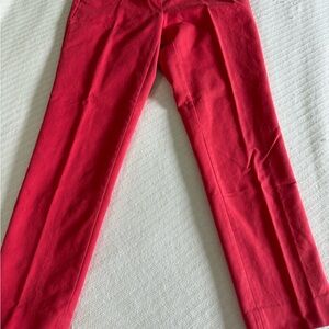 Vibrant Coral/Red Pants
